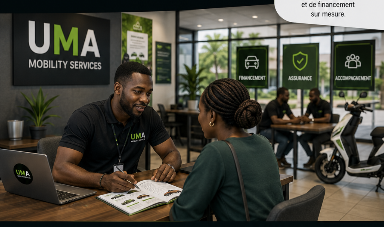 UMA Mobility Services — financement et assurance